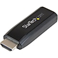 StarTech.com HDMI to VGA Converter with Audio - Compact Adapter - 1920x1200 - This highly portable adapter is the ideal travel companion 1 thumbnail image