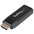 StarTech.com HDMI To VGA Converter With Audio Compact Adapter