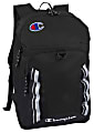 Champion Forever Champ Expedition Backpack With 18" Laptop Pocket, Black