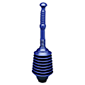 Impact Deluxe Professional Plunger - 2.75" Cup Diameter - Polyethylene - Dark Blue