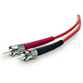 Belkin Fiber Optic Duplex Patch Cable - ST Male - ST Male - 6.56ft - Orange 1 thumbnail image