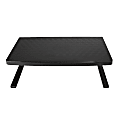 Mind Reader Extra Wide Metal Monitor Stand, 2 5/16"H x 18 5/16"W x 12 1/16"D, Black, XLMET-BLKP 1 thumbnail image