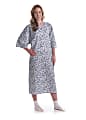 Medline PerforMAX Patient Gowns, 3X, Royale 2-Tone Blue, Pack Of 12 1 thumbnail image
