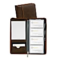 Rolodex® Explorer Business Card Case, Folio, 96-Card Capacity, Brown 1 thumbnail image