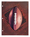 Office Depot Brand® Sports Folder, Football, 8 1/2" x 11", Multicolor