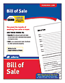 Adams® Bill of Sale