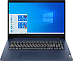Lenovo® IdeaPad 3i Laptop, 17.3" Screen, Intel® Core™ i3, 8GB Memory, 1TB Hard Drive, Wi-Fi 6, Windows® 10, 82H90010US