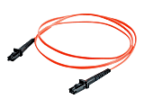 C2G 8m MTRJ-MTRJ 62.5/125 OM1 Duplex Multimode PVC Fiber Optic Cable - Orange - Patch cable - MT-RJ multi-mode (M) to MT-RJ multi-mode (M) - 8 m - fiber optic - duplex - 62.5 / 125 micron - OM1 - molded - orange