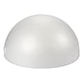Juvale Foam Half Ball - Large Polystyrene Foam Hollow Half Ball For Arts And Craft Use, Makes Large DIY Ornaments, Presentation, And School Projects, White, 11.5 X 6 Inches