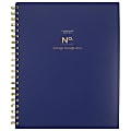 Cambridge® WorkStyle Weekly/Monthly Planner, 8-1/2" x 11", Navy, January To December 2022, 1575N-905 1 thumbnail image