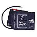 HealthSmart® Replacement Calibrated Blood Pressure Arm Cuff, Adult Large, Navy 1 thumbnail image