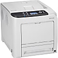 Ricoh Aficio SP C320DN Laser Printer - Color - 1200 x 1200 dpi Print - Plain Paper Print - Desktop 1 thumbnail image