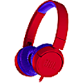 JBL JR300 Kids On-Ear Headphones, Red
