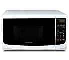 Farberware 900W Countertop Microwave Oven With LED Lighting And Child Lock, 0.9 Cu. Ft., White 1 thumbnail image
