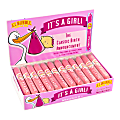Concord Confections It's A Girl Pink Bubble Gum Cigar Box, 25.2 Oz, Pack Of 36 Gum Cigars 1 thumbnail image