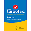 TurboTax® Premier Federal + State 2016 For Mac, Download Version 1 thumbnail image
