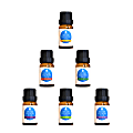 Pursonic Essential Aroma Oil Blends, Assorted Scents, 10 mL, Pack Of 6 Scents 1 thumbnail image