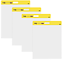 Post-it® Super Sticky Easel Pads, 20" x 23", 4 Pads, 20 Sheets/Pad, School Supplies for Classrooms, White 1 thumbnail image