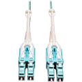 Tripp Lite 2M 10Gb 50/125 OM3 Fiber Cable Push / Pull Tabs LC/LC, N82002MT 1 thumbnail image