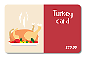 $20 Turkey Card