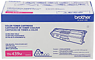 Brother® TN-439 Extra-High-Yield Magenta Toner Cartridge, TN-439M