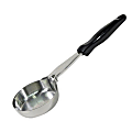 Vollrath Spoodle Solid Portion Spoon With Antimicrobial Protection, 6 Oz, Black 1 thumbnail image
