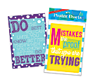 Barker Creek® Poster Duet Set, Keep Trying, Pack Of 2