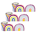 Teacher Created Resources® Die-Cut Rolled Border Trim, Oh Happy Day Rainbows, 50’ Per Roll, Set Of 3 Rolls 1 thumbnail image