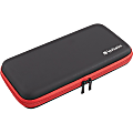 Verbatim Carrying Case (Pouch) Nintendo Portable Gaming Console - Black, Gray - Ethylene Vinyl Acetate (EVA) - Fabric Exterior Material - 1 Pack