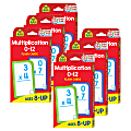 School Zone Publishing Multiplication 0-12 Flash Cards, Grades 3 To 4, Set Of 6 Packs