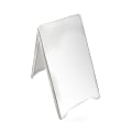 Azar Displays White A Board Sidewalk Sign Chalkboard, 34 11/16" x 19 3/4", White Plastic Frame 1 thumbnail image