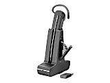 Poly Savi 8245 UC, Unlimited Talk Time - Microsoft - headset - in-ear - convertible - DECT 6.0 - wireless - Certified for Microsoft Teams 1 thumbnail image