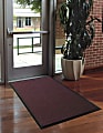 M+A Matting WaterHog Squares Classic Floor Mat, 3' x 5', Bordeaux