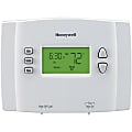Honeywell Thermostat, 4-3/4" H x 3-3/8" W x 1-1/8" D, White, RTH2300B1012A