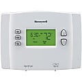 Honeywell Thermostat, 4-3/4" H x 3-3/8" W x 1-1/8" D, White, RTH2300B1012A 1 thumbnail image