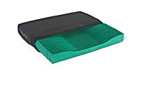 Medline EquaGel Contour Cushion, 2"H x 18"W x 16"D, Black 1 thumbnail image