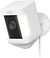 Ring Spotlight Cam Plus Plug-In, 4.96"H x 2.72"W x 2.99"D, White