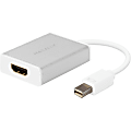 Macally Mini DisplayPort to Ultra HDTV 4K for Mac - HDMI/Mini DisplayPort A/V Cable for Audio/Video Device, MacBook, Projector, Monitor, HDTV, TV - First End: 1 x Mini DisplayPort Male Digital Audio/Video - Second End: 1 x HDMI Male Digital Audio/Video