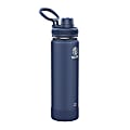 Takeya Actives Straw Water Bottle, 22 Oz, Midnight