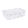 Cambro Full Size Camwear Food Pan, 6" x 21" x 12", Clear 1 thumbnail image