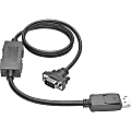 Tripp Lite 10ft DisplayPort to VGA/DP to VGA Adapter Active Converter with Latches DP 1.2 M/M -  - P581010VGAV2 1 thumbnail image