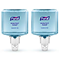 PURELL® Brand Gentle and Free HEALTHY SOAP® Foam ES6 Refill, Fragrance Free, 40.6 Oz, Pack of 2 1 thumbnail image