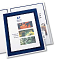 Avery® Flexi-View 2-Pocket Folders, Navy, Pack Of 2