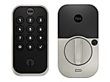 Yale Assure YRD410-WF1-619 - Door lock - combination, smartphone app - smart lock - keypad - satin nickel