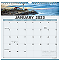 AT-A-GLANCE Landscape 2023 RY Monthly Wall Calendar, Medium, 12" x 12"