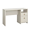 Sauder® Grand Coast 47"W Single Pedestal Computer Desk With Filing, Dove Linen™ 1 thumbnail image