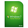 Microsoft® Windows® 7 Home Premium, Full Version, Traditional Disc