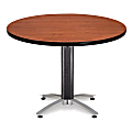 OFM Multipurpose Table, Round, 42"W x 42"D, Cherry