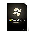 Microsoft® Windows® 7 Ultimate, Full Version, Traditional Disc 1 thumbnail image