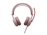 Logitech Zone Wired 2, Noise-Canceling Headset With Adaptive Hybrid ANC, Rose 1 thumbnail image